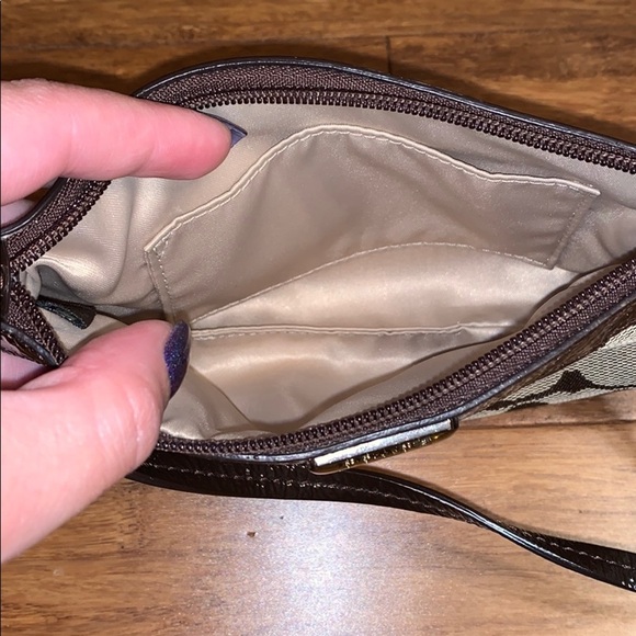 Coach Logo Wristlet - Picture 2 of 4